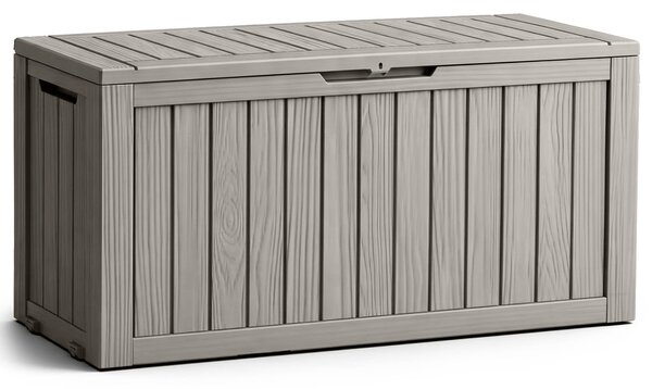 Ak furniture Zahradní úložný box Ezra 272 L šedý