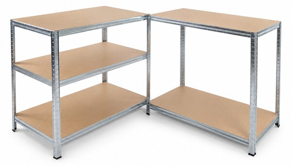 Linder Exclusiv Kovový regál 180x90x40 cm 5 polic