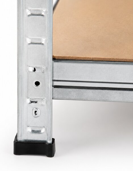 Linder Exclusiv Kovový regál 180x90x40 cm 5 polic