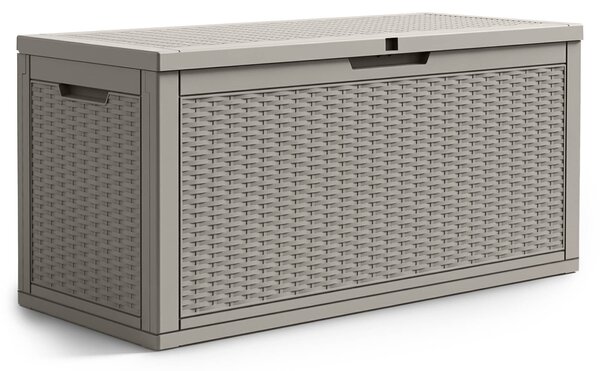Ak furniture Zahradní úložný box Ezra 340 L šedý