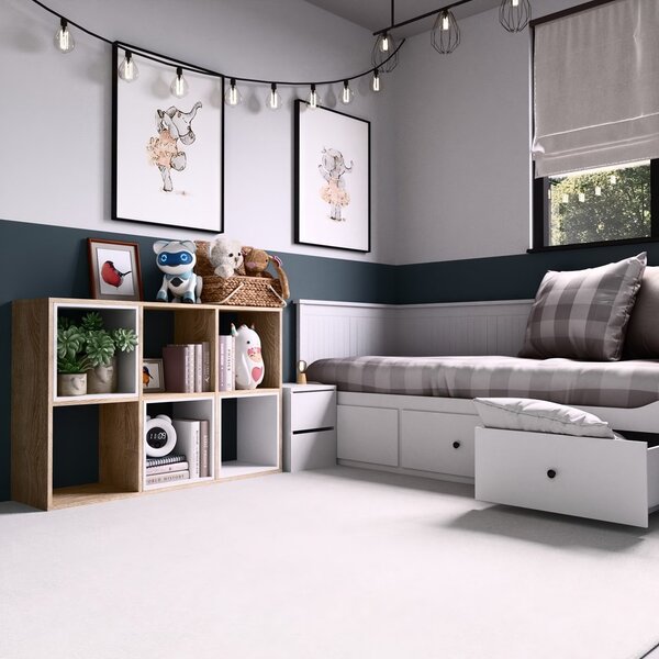TP Living Regál MALAX 110 cm dub sonoma
