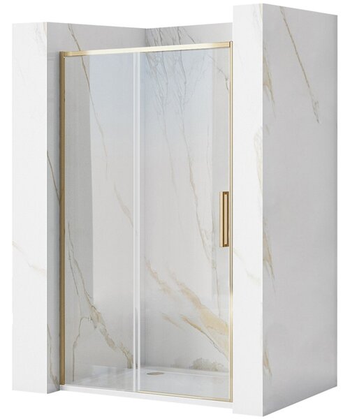 Posuvné sprchové dveře Rea Rapid 120 zlaté