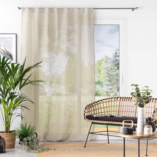 Hnědá záclona 140x240 cm Haltona – douceur d'intérieur
