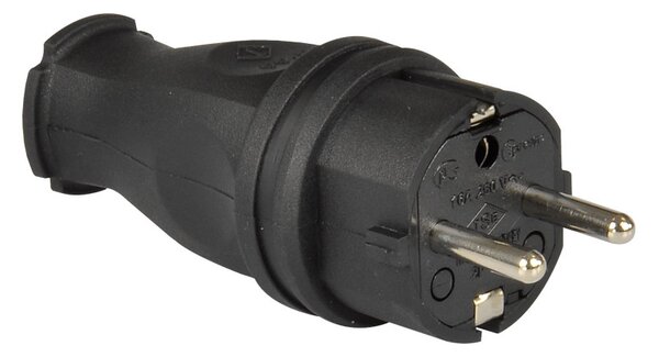 TP electric Pryžová vidlice 1x16A IP44 3101-303-0300