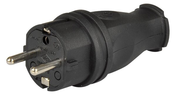 TP electric Pryžová vidlice 1x16A IP44 3101-303-0300