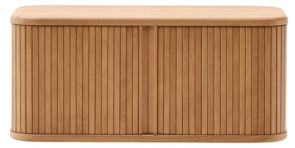 Dřevěná umyvadlová skříňka Kave Home Mailen 90 x 45 cm