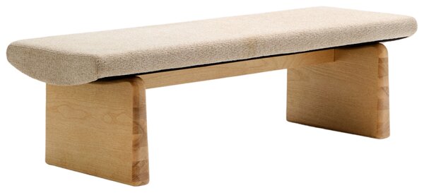 Dřevěná lavice Kave Home Topaz 150 cm
