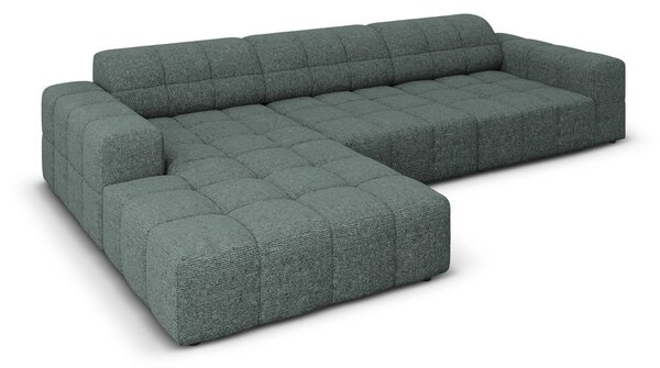 Tyrkysová rohová pohovka (levý roh) Chicago – Cosmopolitan Design