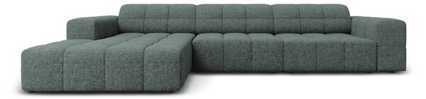 Tyrkysová rohová pohovka (levý roh) Chicago – Cosmopolitan Design
