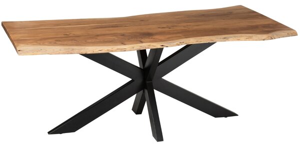 -25 % Dny MOMENTI– Akáciový jídelní stůl J-line Gary 200 x 90 cm