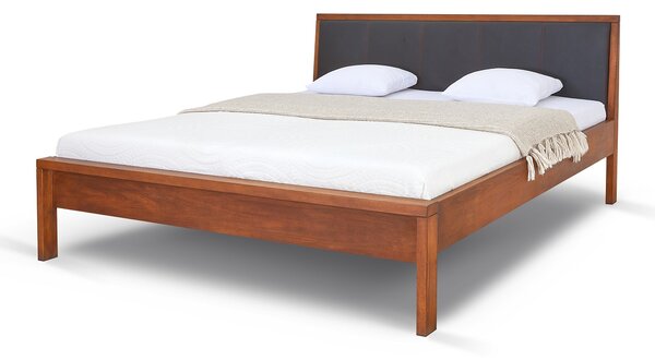 Postel MILANO BELLE Buk 160x200 - dřevěná postel z masivu o šíři 4 cm