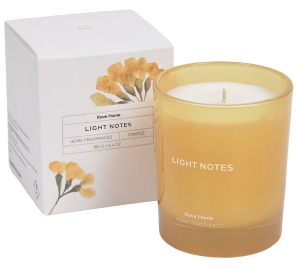 Vonná svíčka Kave Home Light Notes 180 g