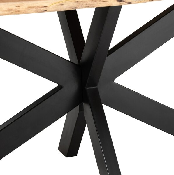 -25 % Dny MOMENTI– Akáciový jídelní stůl J-line Gary 200 x 90 cm