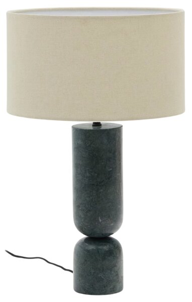 Zelená mramorová stolní lampa Kave Home Vex