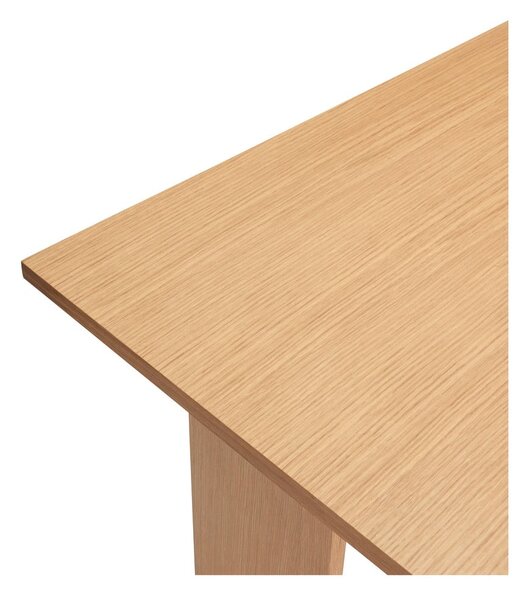 Pracovní stůl s deskou v dubovém dekoru 70x140 cm Forma – Hübsch