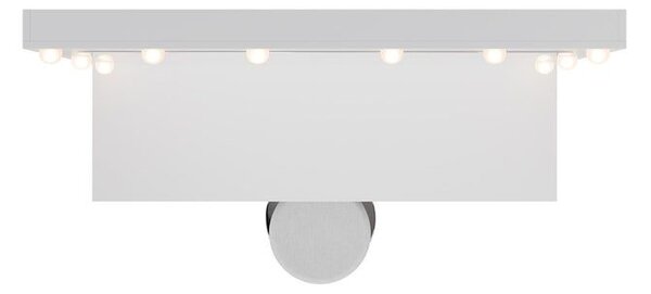 Kosmetický stolek s LED zrcadlem a stoličkou