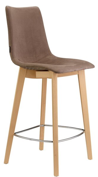 SCAB - Barová židle ZEBRA POP NATURAL H68 - alternative, nízká (min. 20 ks)