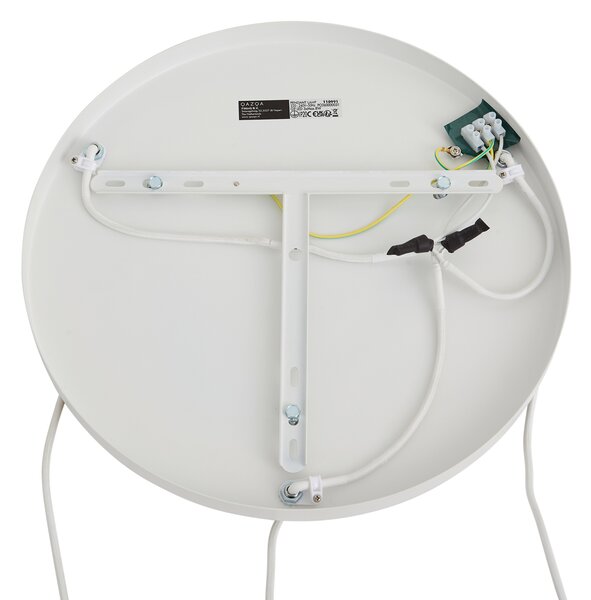 Japandi závěsná lampa bílá s organickým stínidlem, 3 světla - Moonstone