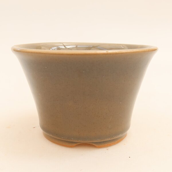 E-bonsai Keramická bonsai miska 11 x 11 x 7 cm šedá
