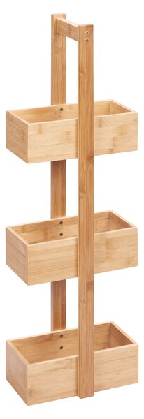 Livarno Home Bambusový regál / věšák (regál s koši) (100388309002)