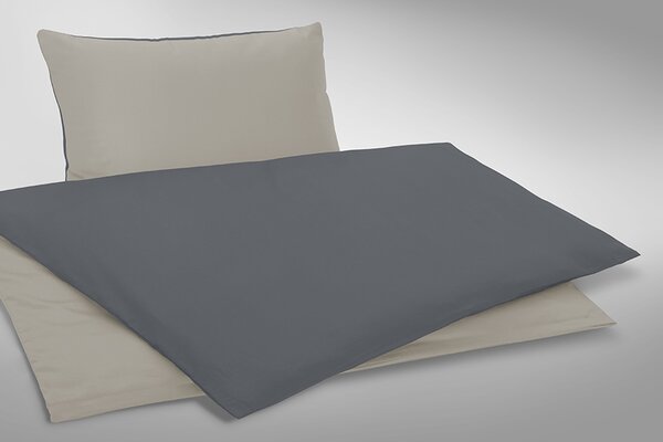 Ložnice21. Povlečení Mirabell Grafit/Warm grey Rozměr: polštář 50x70 cm
