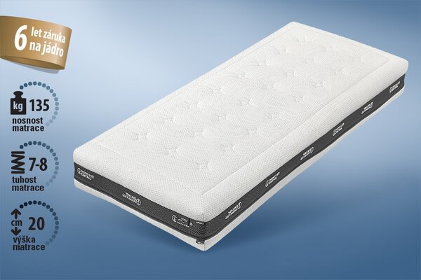 Tropico Matrace Super Fox Visco 20 cm Classic Rozměr: 90 x 200 cm, Výška: 20 cm