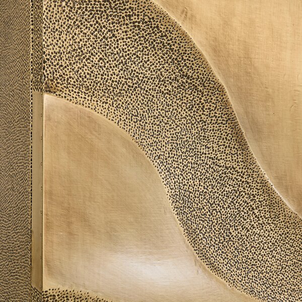 VÍCEÚČELOVÁ SKŘÍŇ, černá, barvy zlata, 75/180/40 cm Landscape - Vitríny