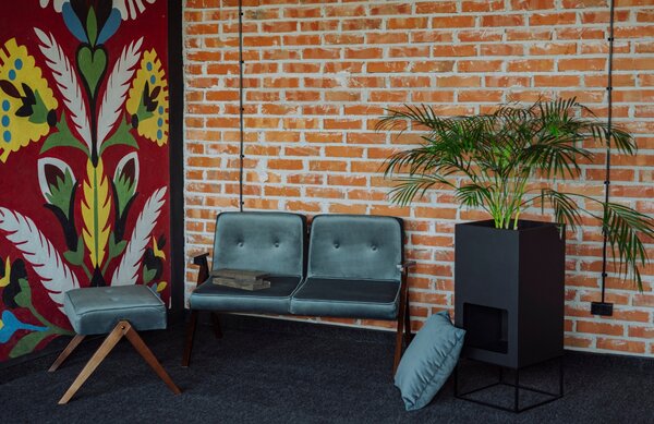 Nordic Design Sametová pohovka Vinnie 120 cm