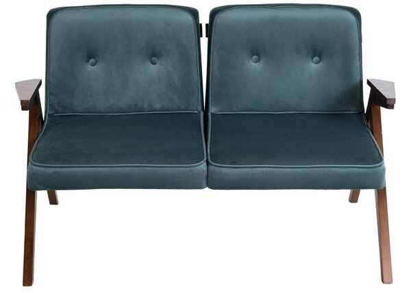 Nordic Design Sametová pohovka Vinnie 120 cm
