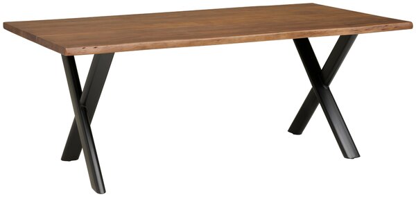 JÍDELNÍ STŮL, akácie, barvy vlašských ořechů, 200/100/76 cm P & B - Online Only jídelní stoly, Online Only