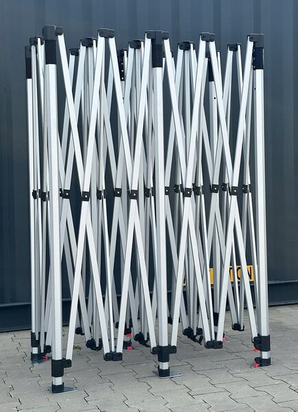 TRENDIE Hliníkový nůžkový stan 3x4,5m béžový
