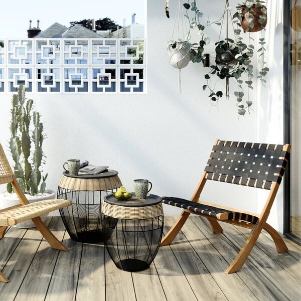 Kare designová křesla Ipanema Folding Chair