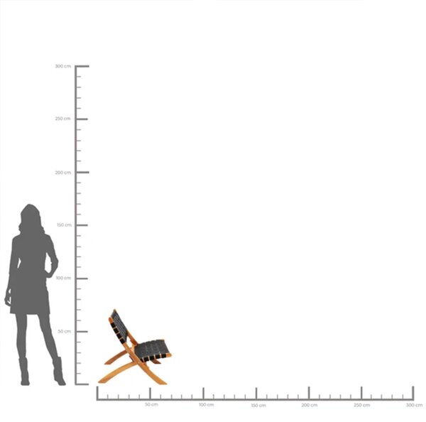 Kare designová křesla Ipanema Folding Chair