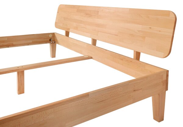 POSTEL, 180/200 cm, barvy buku MID.YOU - Manželské postele, Online Only