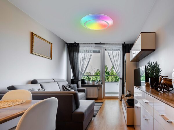 STROPNÍ LED SVÍTIDLO, 50/9 cm Novel - Stropní svítidla