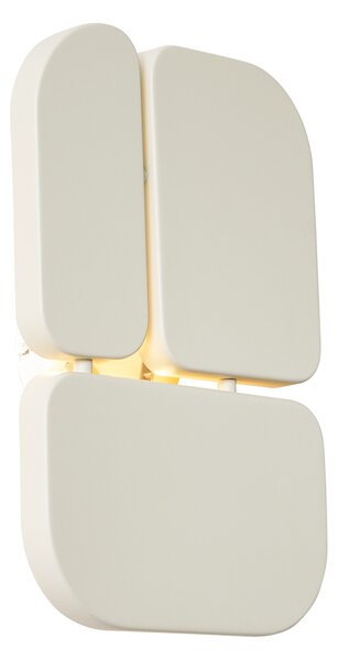 Designová nástěnná lampa béžová 3-světla - Planes