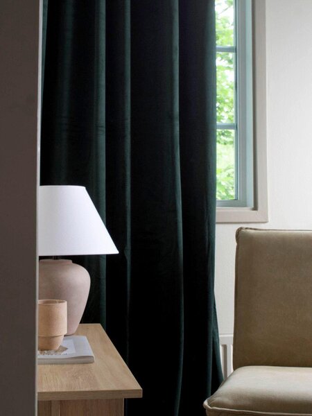 HOTOVÝ ZÁVĚS, zatemnění, 135/280 cm Svanefors - Závěsy, Online Only