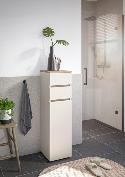 MIDI SKŘÍŇKA, barvy dubu, kašmírová, 30/108/30 cm home24 - Koupelnové série, Online Only