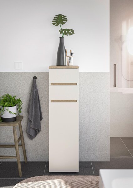 MIDI SKŘÍŇKA, barvy dubu, kašmírová, 30/108/30 cm home24 - Koupelnové série, Online Only