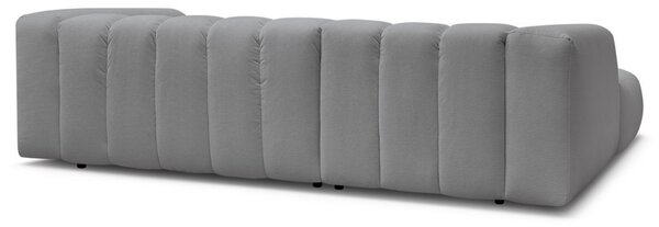 -25 % Dny MOMENTI– Bobochic Paris Světle šedá rohová pohovka Talia 288 cm, levá