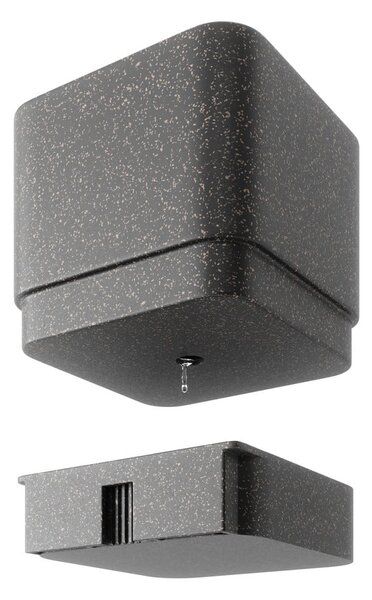 Závěsné plastové květináče na bylinky v sadě 4 ks Cubiko – Umbra