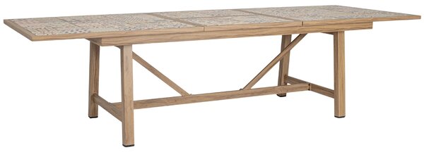 -25 % Dny MOMENTI– Bizzotto Rozkládací zahradní stůl Kalimera 212/285 x 106 cm s mozaikou