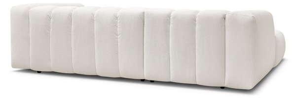 -25 % Dny MOMENTI– Bobochic Paris Bílá rohová pohovka Talia 288 cm, levá