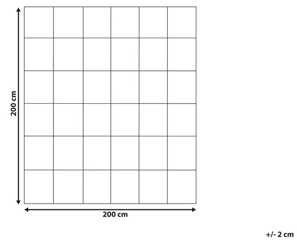 Přikrývka Kachní prachové peří Lehce hřejivá KRIVAN 200 x 200 cm