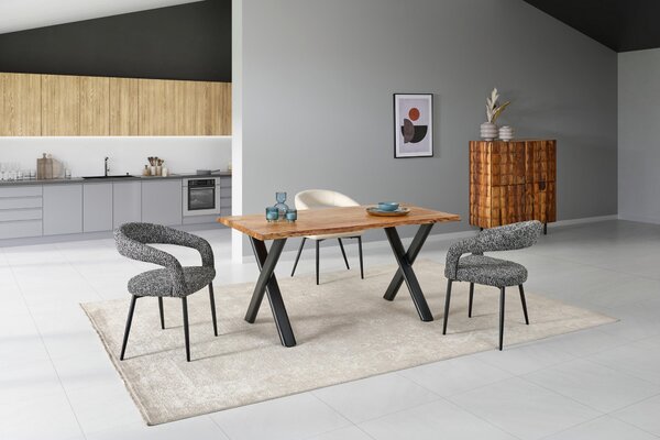 JÍDELNÍ STŮL, akácie, přírodní barvy, 160/90/76 cm P & B - Online Only jídelní stoly, Online Only
