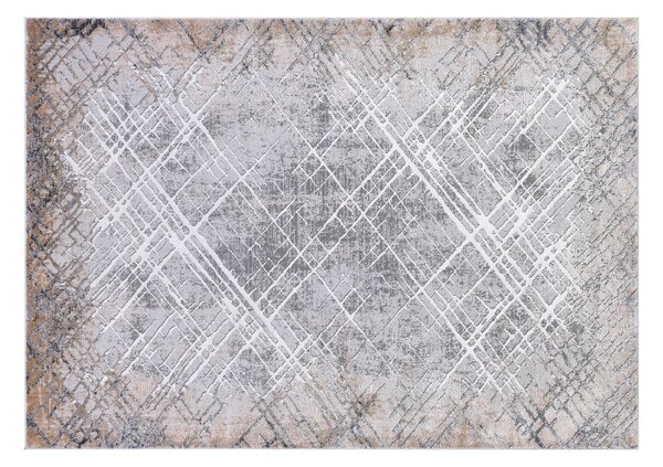 Makro Abra Moderní kusový koberec COMO PK88A šedý Rozměr: 80x150 cm