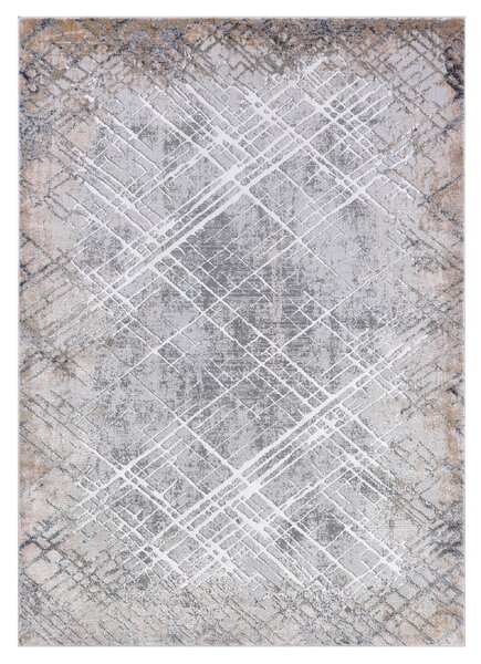 Makro Abra Moderní kusový koberec COMO PK88A šedý Rozměr: 80x150 cm