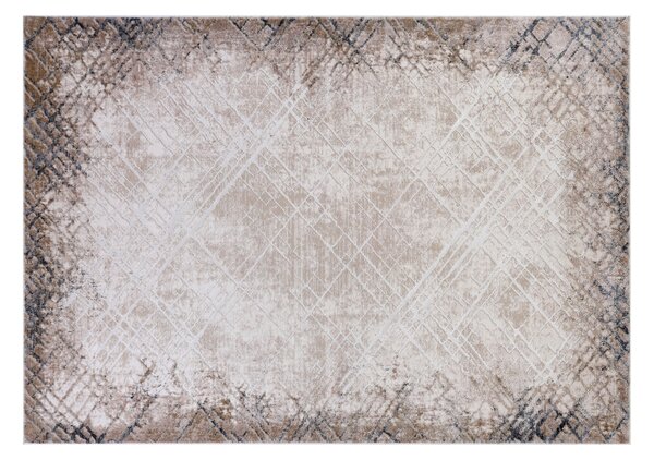 Makro Abra Moderní kusový koberec COMO PK88A krémový Rozměr: 80x150 cm