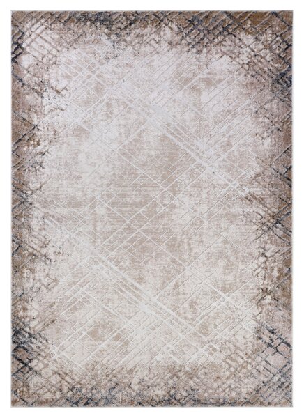 Makro Abra Moderní kusový koberec COMO PK88A krémový Rozměr: 80x150 cm