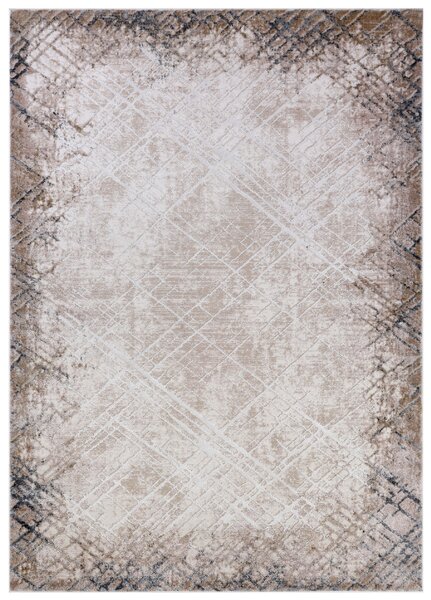 Makro Abra Moderní kusový koberec COMO PK88A krémový Rozměr: 80x150 cm
